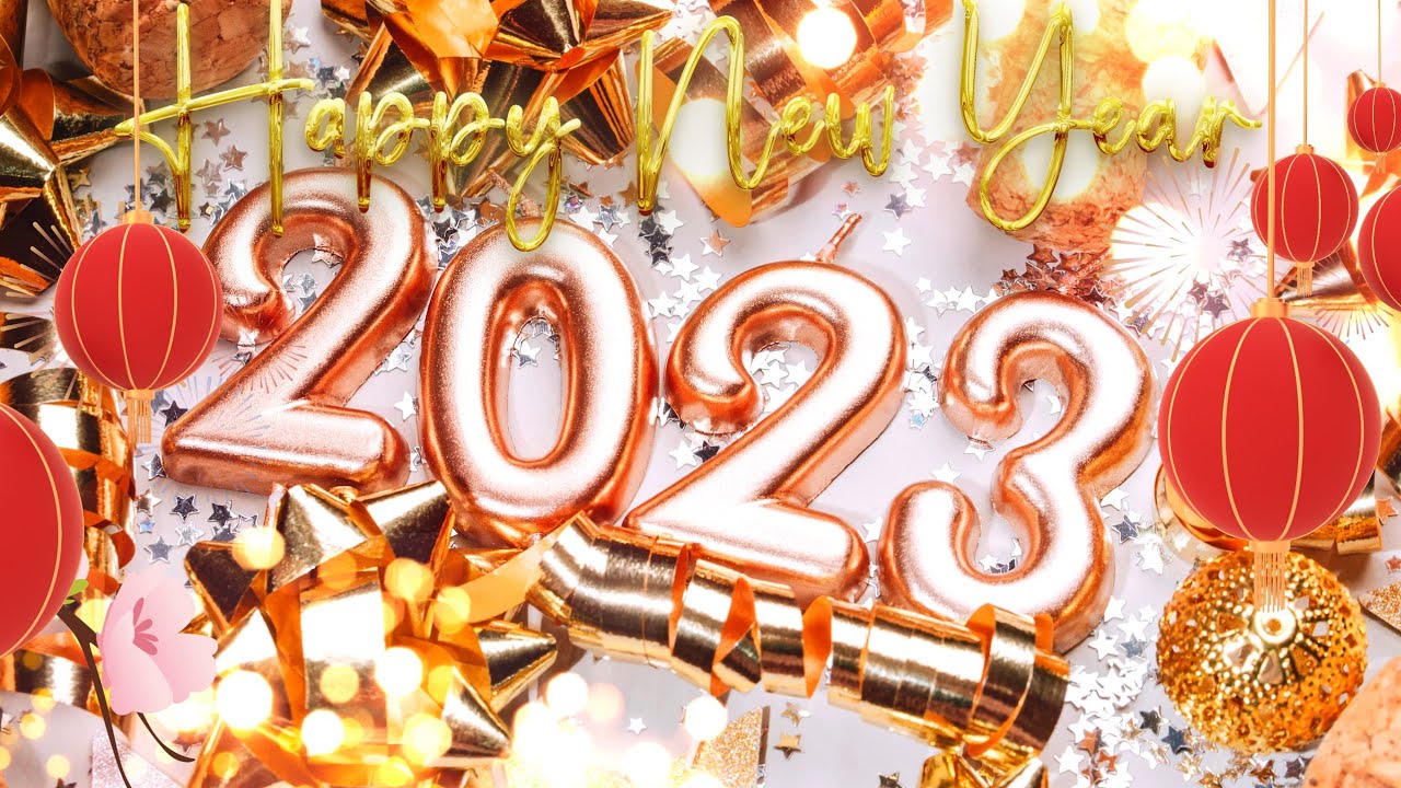 New Year Songs 2023 🎉 Happy New Year Music 2023 🎇️ Best Happy New Year ...