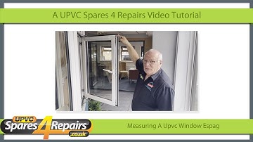 Measuring A Upvc Window Espag