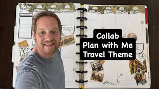 Collab Plan With Me: Travel Theme
