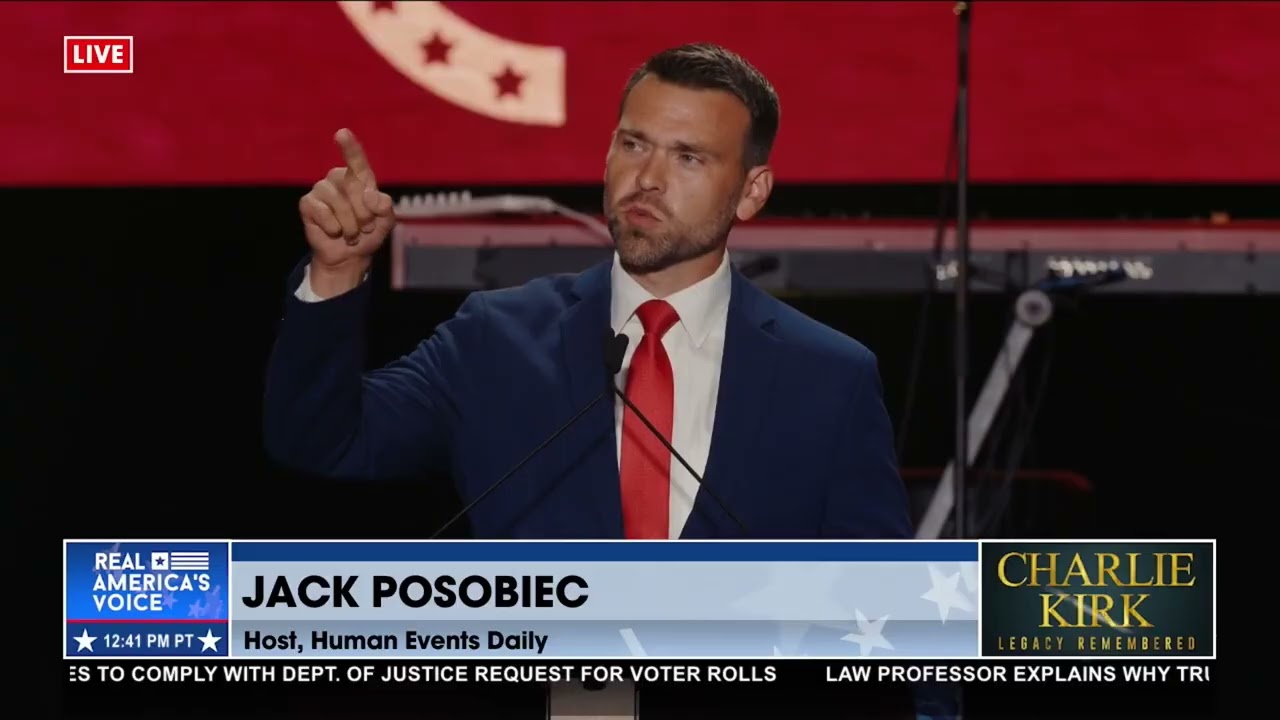 Jack Posobiec Says Charlie Kirk's Death Was a Sacrifice, Not Simply a Murder, for America