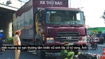 Nữ sinh t.ử vong thương tâm ở cầu vượt Sóng Thần