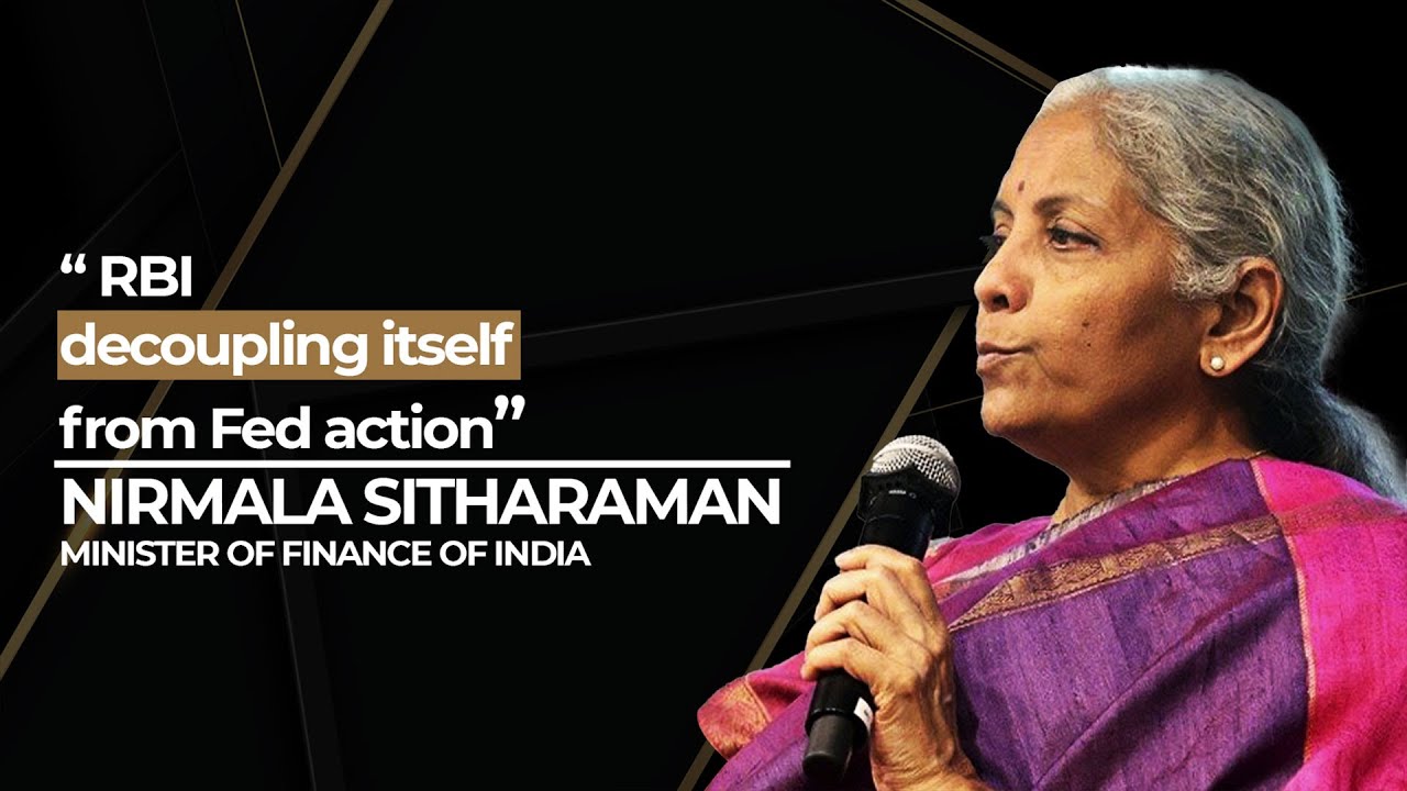 ET Awards 2022 | RBI decoupling itself from US Fed action: FM Sitharaman on interest rate hikes