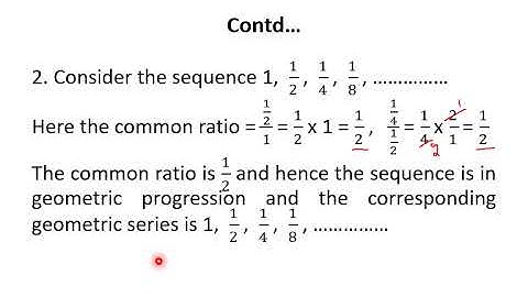 Session 11 Video Introduction to Geometric Progression