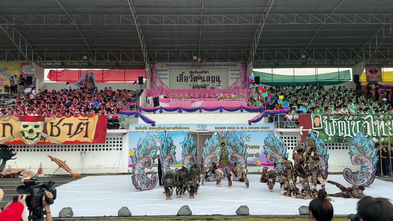 [4K] การแสดงโชว์เชียร์ลีดเดอร์ คณะผดุงศาสตร์ (สีเหลือง) โรงเรียนเตรียมอุดมศึกษาพัฒนาการ ปี 2567