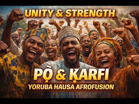 Pọ̀ & Ƙarfi – Yoruba Hausa Afrofusion Song | African Afrobeats Music