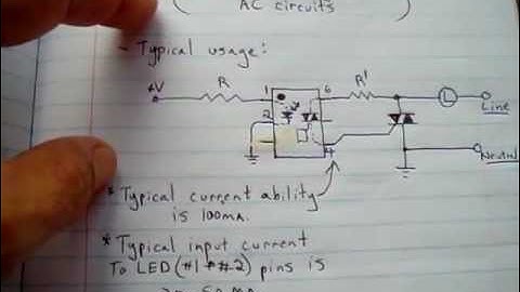 How To Properly Use Optoisolators For AC Circuits