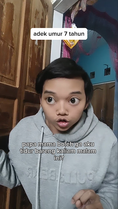 KETIKA TIDUR BARENG SAMA MAMA PAPA #shorts #fajarjroo