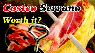 Costco Serrano Ham Review (Whole Jamon!) Open box & taste test screenshot 4