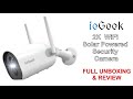 ieGeek zsgx2s solar powered camera full review