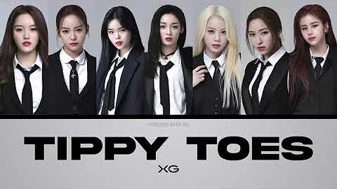 XG - TIPPY TOES (Official Lyrics Coded)
