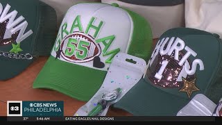 New Jersey shop offering unique and sparkly Eagles accessories