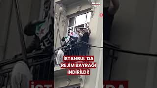 Muhalifler Suriye Konsolosluğu Binasında Bayrak İndirildi