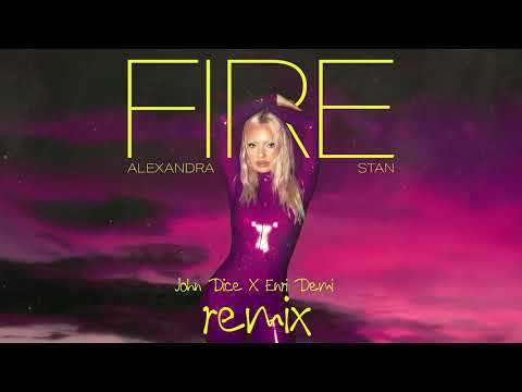 Alexandra Stan - Fire (John Dice, Enri Demi - Remix) (Official Visualizer)
