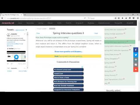 How does Prototype scope work in spring? | javapedia.net