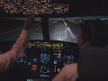 Airbus A320 NIGHT TAKE OFF
