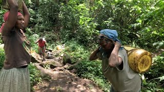 A Day in the Lives Of 3 African Women Taking Care of their Family | Farming, Learning and Sharing