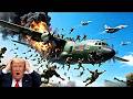 2 Russian Su-57s Destroy 9 US C-130s with 4,500 Troops