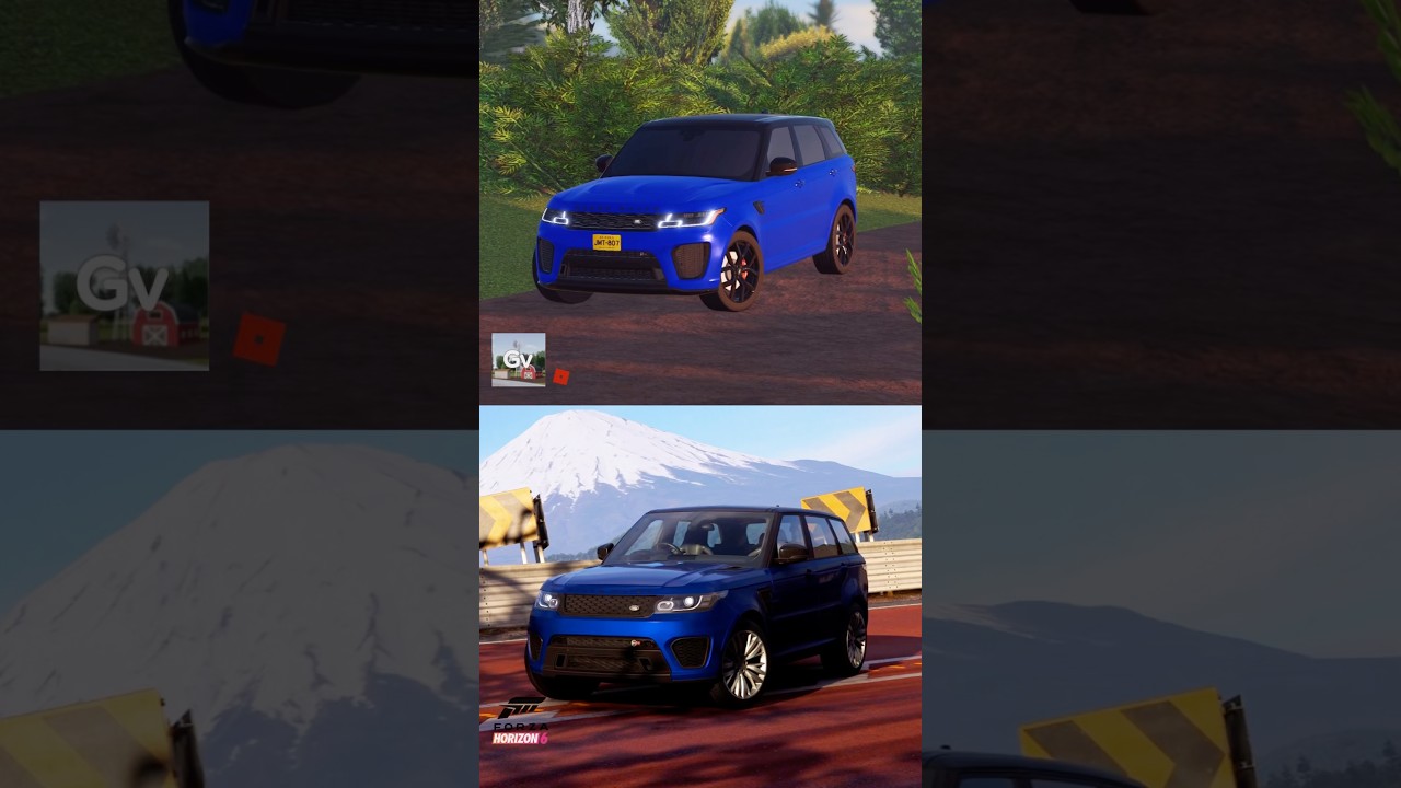 Greenville Roblox Vs Forza Horizon 6 Graphics Comparison!