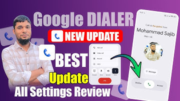 Google Dialer New Ui | Google Phone Dialer All Settings| Google Phone Dialer New Update Remove