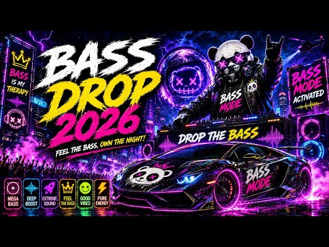🐼 DJ PANDA 🔥 EXTREME BASS EXPERIENCE 2026 🚘 | CAR MUSIC 🔊 EDM FESTIVAL REMIXS ⚡ NIGHT DRIVE 🌃 GYM 💪
