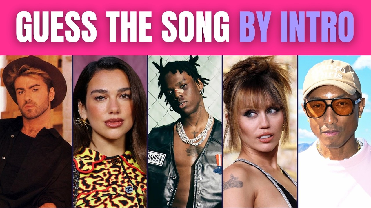 Guess the Song by the Intro | Music Quiz