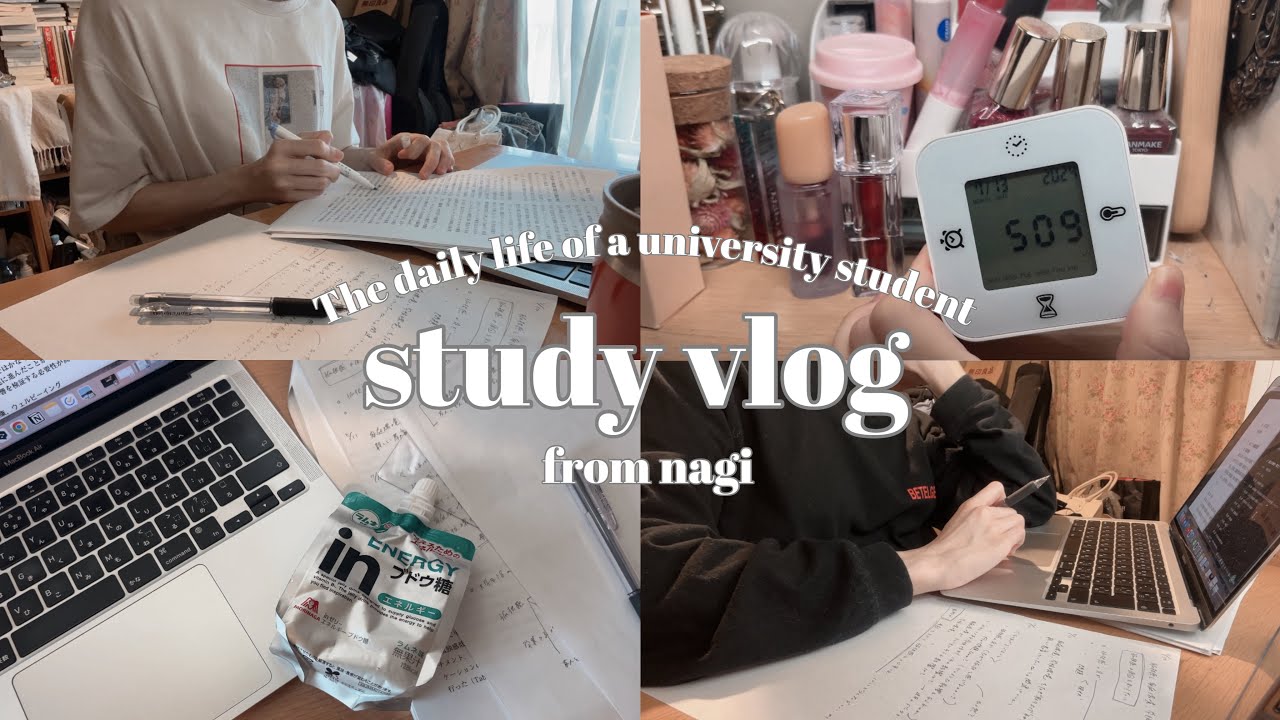 【study vlog】朝5時から活動する大學生の1日密着 |休日編🏠| study time,,,
