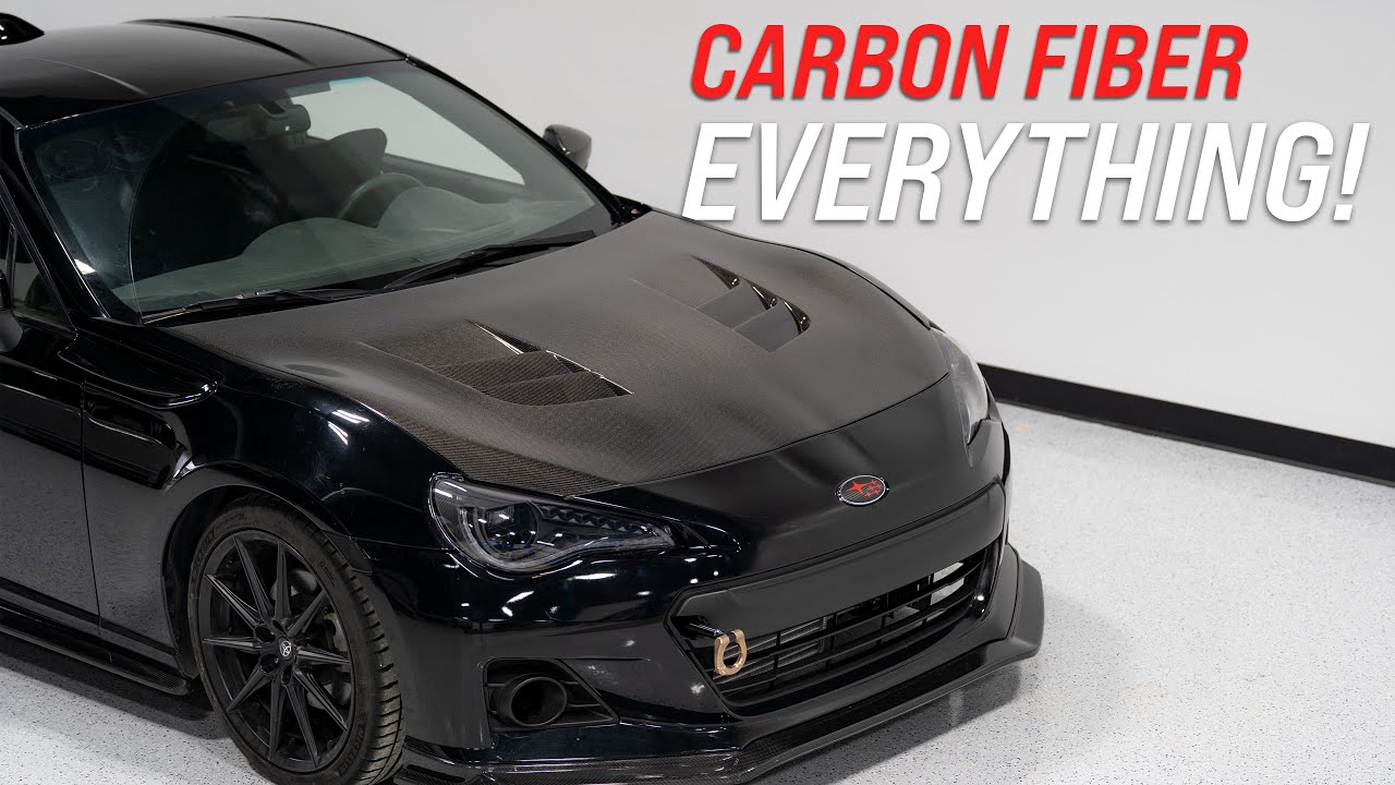 BRZ Gets Carbon Fiber Makeover