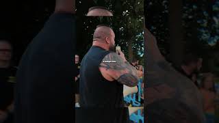 Eddie hall vs petit #sport #muscu #france🇫🇷