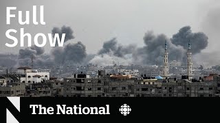 CBC News: The National | Gaza City 'encircled,' Carbon tax fight, Beatles song