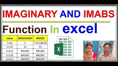 IMABS Function in Excel |Mastering Excel