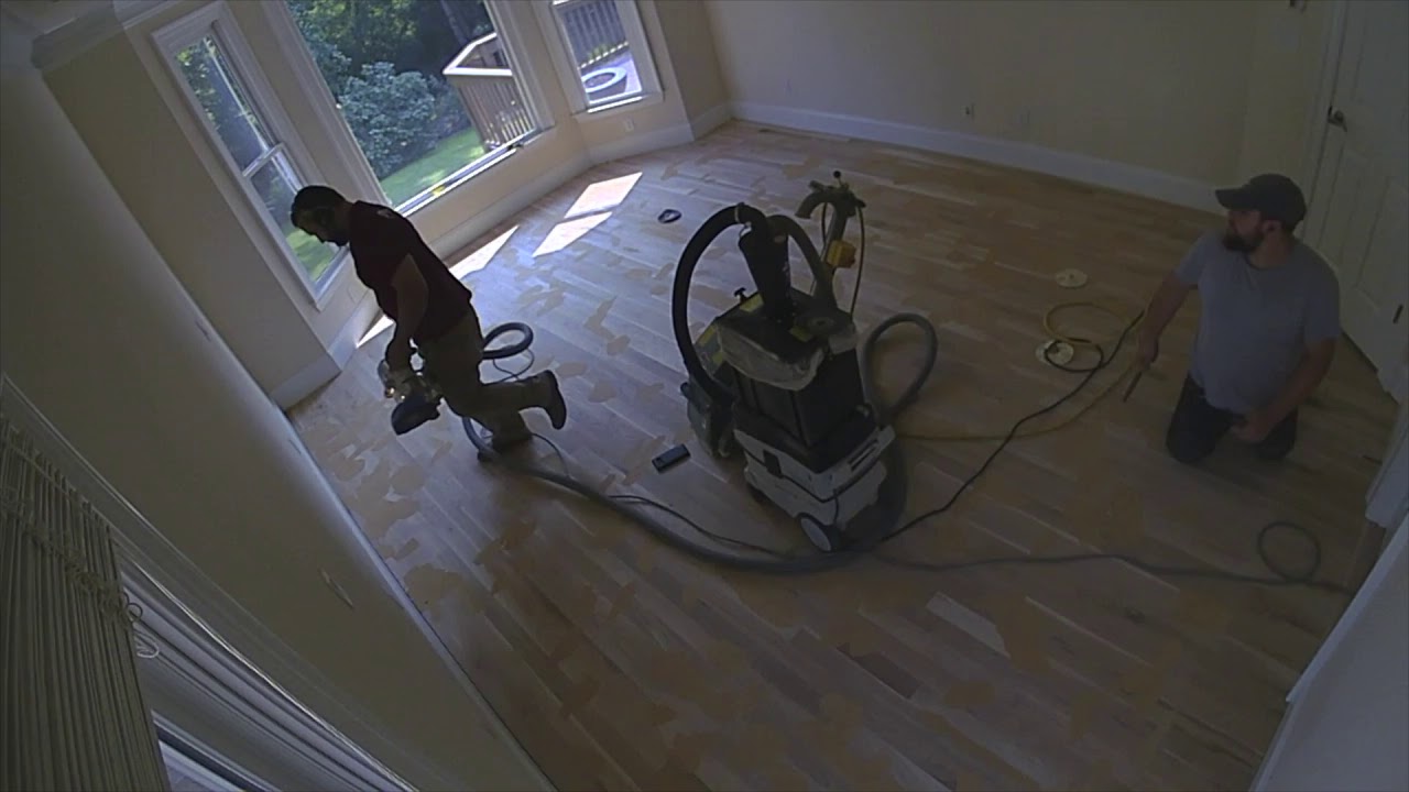 New site finished hardwood floors in Roswell, GA