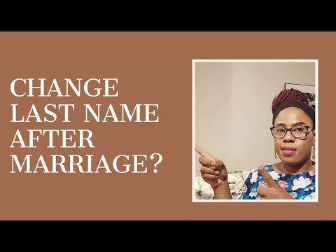 वीडियो: कैसे तय करें कि शादी के बाद कौन सा उपनाम लेना है