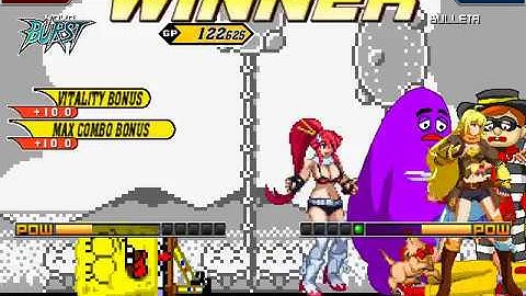 MUGEN Request - Yang, Yoko and Sakura vs Ronald, BB Hood and Spongebob
