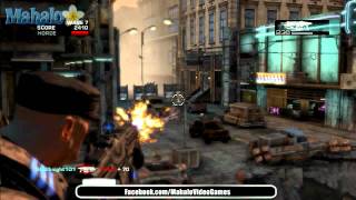 Gears of War 2 Horde Day One Skullknight101 Wave 7