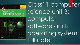 class 11 computer software and operating system full notes screenshot 3