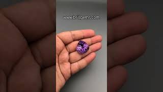 Majestic 50.45 Carat Natural Amethyst - Rich Brazilian Violet Gemstone #gemstone #amethystgemstone