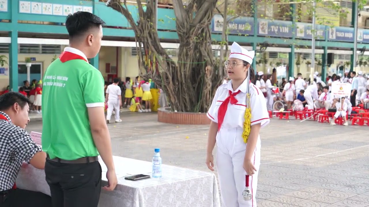 Trường THCS Phạm Hữu Lầu - Giải nhất Hội thi Tiếng kèn Đội ta Quận 7 Năm học 2022 - 2023