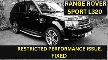 Range Rover Sport: Restricted Performance..Fixed