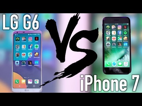 LG G6 vs Apple iPhone 7 Speed Test - Which is Faster?