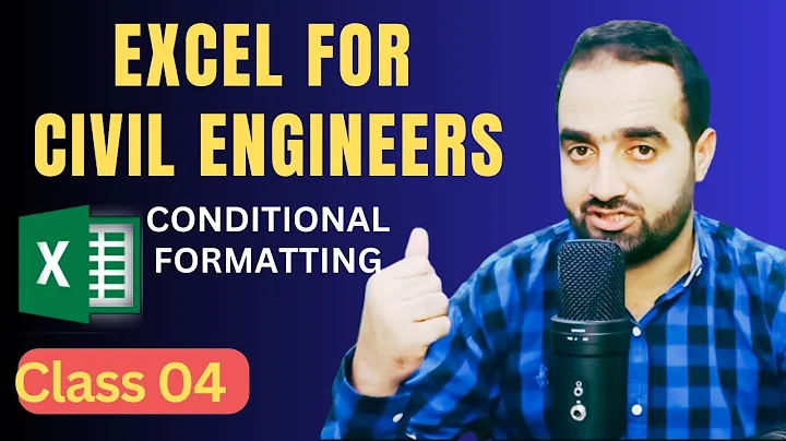 Excel For Civil Engineers | Conditional Formatting.