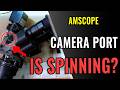Don't Break Your AmScope! Fix a Spinning Camera Port (SM745NTP)