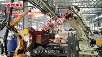 HỆ THỐNG ROBOT HÀN KẾT CẤU THÉP XÂY DỰNG - AUTOWELD TECHNOLOGY