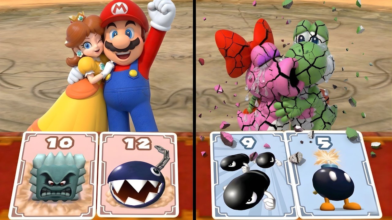 マリオパーティ8 ゲームキューブ :ミニゲームマリオ Vs ヨッシー Vs