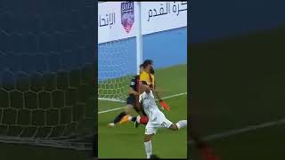 Benzemas first goal and assist with AI Littihad