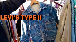 TYPE II LEVI’s Jacket @ the FLEA MARKET…
