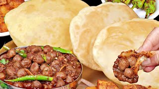 छोले भठूरे बनाने की सबसे आसान रेसिपी, हर एक भटूरा 100% फूलेगा | Delhi Wale Chole Bhature Recipe by Kanak's Kitchen Hindi 23,087 views 1 day ago 14 minutes, 23 seconds