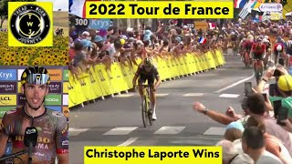 Christophe Laporte Wins 2022 Tour De France Stage 19