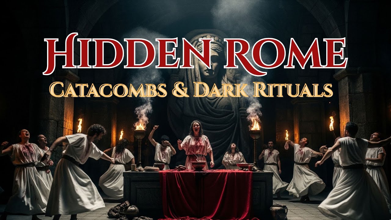 Inside Rome’s Forbidden Catacombs: Human Sacrifice Rituals Revealed