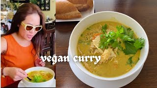 Why I eat vegan food/ cà ri chay