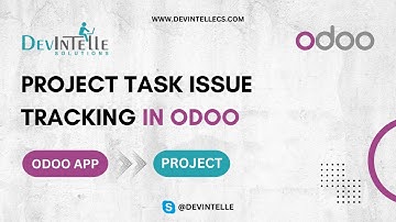 How To Create Project Task Issue Tracking In Odoo | Odoo Apps